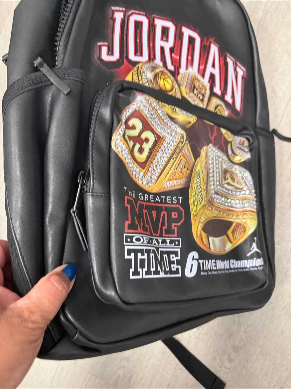 Jordan black backpack